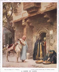 Una escena en El Cairo, de 